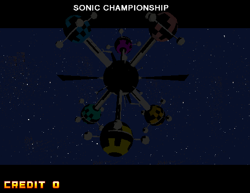 Sonic Championship Title Screen